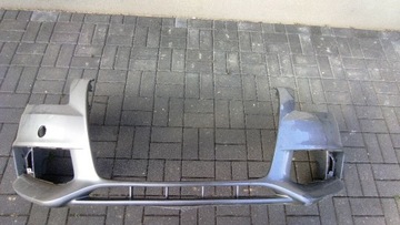 Zderzak przedni Audi A4 B8 LY7G srebrny 