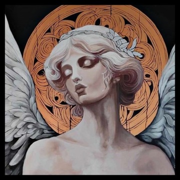 Obraz akrylowy " Angel 102" - 120x120 cm