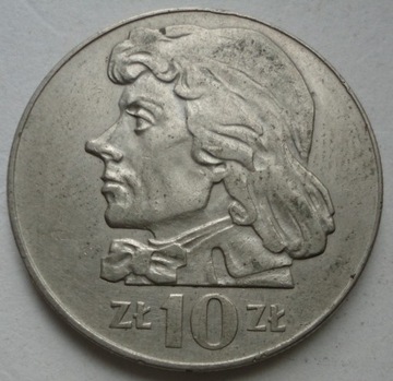 10 ZŁOTYCH 1970 TADEUSZ KOŚCIUSZKO