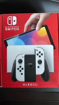 Konsola Nintendo Switch OLED biały ETUI GWARANCJA 13.04.2025 FOLIA