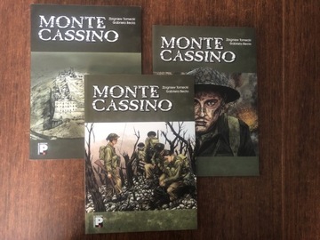 Komiks Monte Cassino tomy 1,2,3 komplet