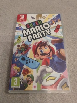 Super mario party Nintendo Switch jak nowy! 