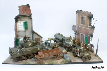 Diorama Normandy 1944 - 1:35