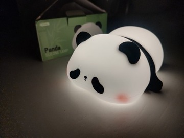 Silikonowa lampka Panda dla każdego