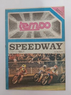 Magazyn żużlowy Tempo Speedway 1988