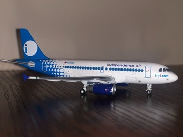 INDEPENDENCE AIR AIRBUS A319 GEMINI JETS 1:400