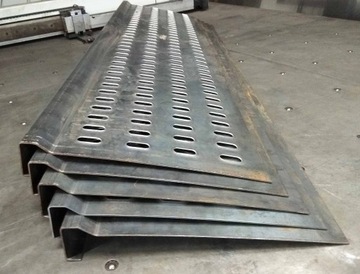 Panel aluminiowy Lohr 52cm Laweta Najazd Platforma