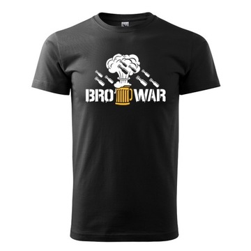 koszulka BroWar T-shirt piwo śmieszne koszulki