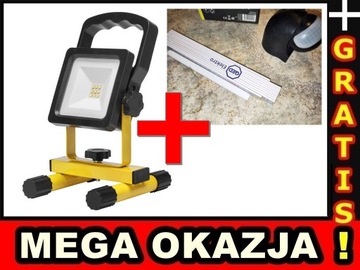 MeGa oKaZja !!! LAMPA ROBOCZA + Czujnik Ruchu + Miara !!! GRATIS