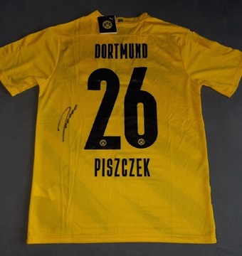 ŁUKASZ PISZCZEK - Borussia koszulka z autografem!