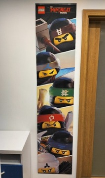 Baner LEGO NINJAGO - dwustronny plakat na płótnie 