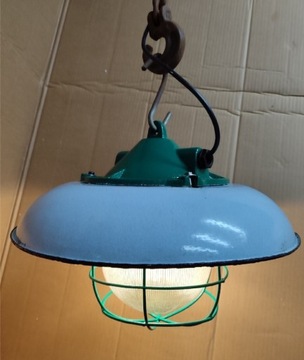 Lampa industrial emaliowana OKs-1