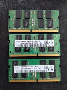 Pamięć RAM DDR4 Hynix 8GB 2133mhz