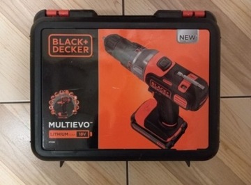 Wkrętarka z kompresorem Black + decker