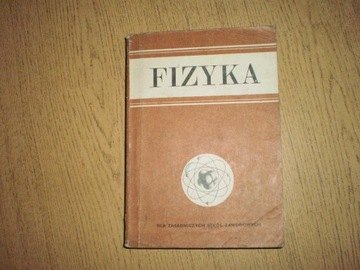 Fizyka dla ZSZ kl I i II Czerwiński 1975r