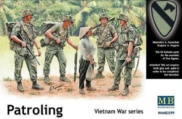 Master Box Mb3599 - 1/35 Patroling, Vietnam Era
