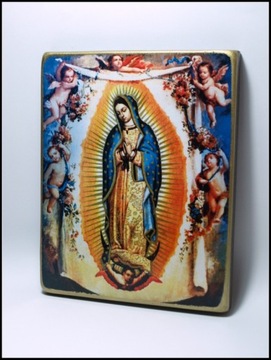 Ikona obrazek Matka Boża z Guadalupe 20x16  [1433]