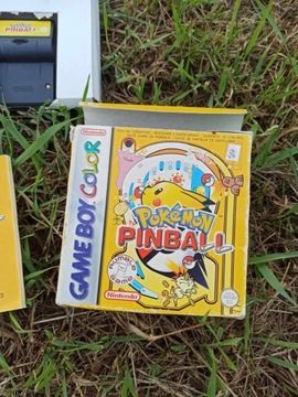 Pokemon Pinball w pudełku
