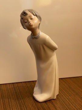 LLADRO NAO Cudna duża figurka chłopiec 24,5cm