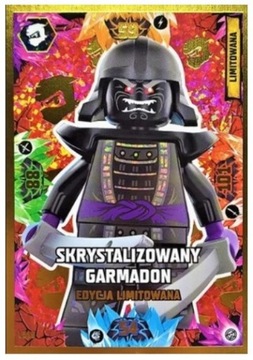 Karta LEGO NinjagoS8 LE13 Skrystalizowany Garmadon