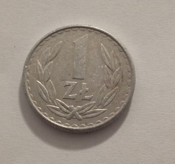 Polska 1 złoty 1986 rok