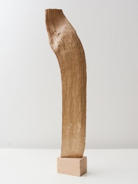 Rzeźba Boho Minimalizm Dąb 45 cm