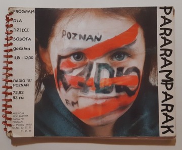 Pararamparak radio s poznań face painting 1996r