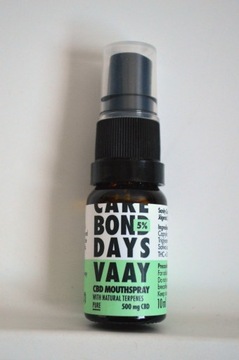 VAAY CBD Mouthspray 5% spray do ust 10ml nowy 