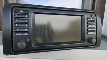 BMW E53 monitor wyświetlacz radio nawigacja