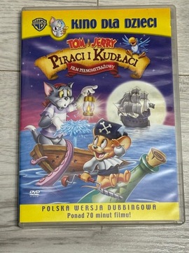 Film Tom i Jerry. Piraci i Kudłaci płyta DVD