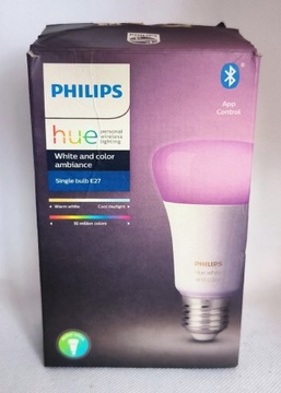 Philips HUE White and Color Ambiance 1x żarówka grzybek E27