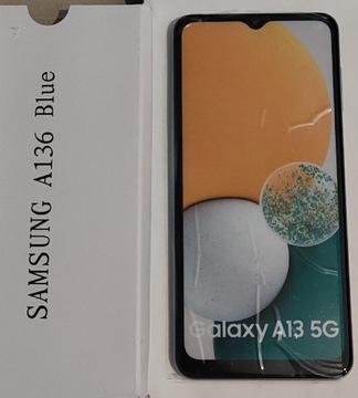 Nowa atrapa Samsung A13 5G niebieska