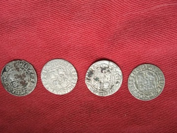 Stare monetki x 4