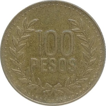 Kolumbia 100 pesos 2006, KM#285.2