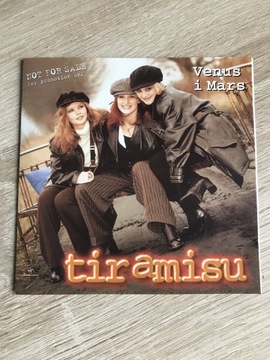 TIRAMISU - Dziewczynki / Wenus i Mars unikalny Maxi Singiel CD 1998.