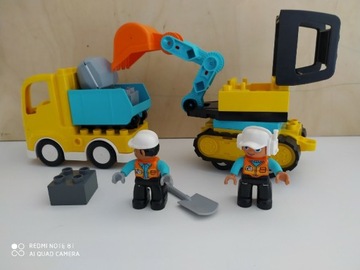 Lego duplo ciężarówka i koparka 10931