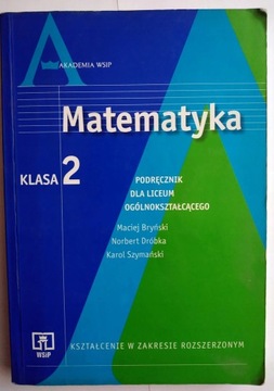Matematyka 2 podręcznik - Maciej Bryński