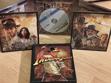 Indiana Jones 5x bluray complete adventures Ang