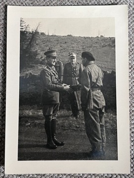 Zdjęcie Gen. Stanisław Maczek i Gen. Bernard Paget