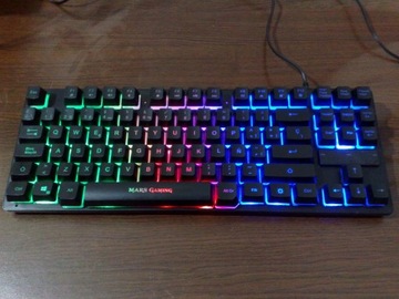 Klawiatura + Mysz Mars Gaming MCPTKL (ES)