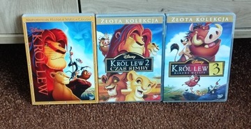 Król Lew 3 zestaw na DVD