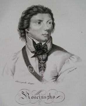 1831 ORYGINAŁ POLSKA Tadeusz KOŚCIUSZKO portret