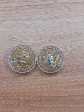 Monety 2-złotowe NG z cyrkoniami