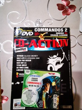 Commandos 2 + Chaos Legion + czas. CD-Action