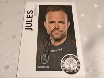 Karta Jules Gounon Mercedes AMG Motosport Autograf