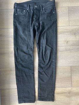 Spodnie jeansowe Levi’s 510 czarne roz. 30/30