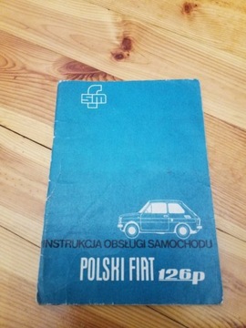 Fiat 126p st instrukcja obsługi 1974 rok 