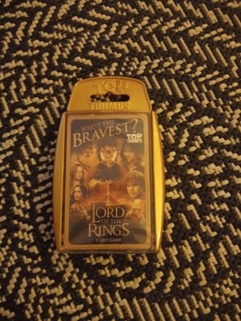 Lord of the Rings karty Top Trumps zafoliowane 