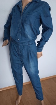Helena Fischer kombinezon jeans M/L