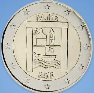 2 euro Malta 2018 - Dziedzictwo kulturowe- z rolki